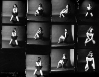 Christine Keeler contact sheet, 1963 - private collection, courtesy www.nickyakehurst.com (c) Lewis Morley Estate
