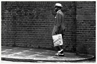 Man in zoot suit, Great Western Road, 1968 by Charlie Phillips