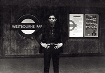 Westbourne Park Tube Station, 1967.  From 'Notting Hill in the 60s' by Charlie Phillips