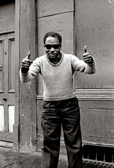 Ex-Middleweight Boxer, Cable St (1960) - 'We were talking about boxing when he just gave me the thumps-up.' by John Claridge