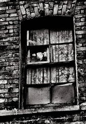 Girl in the Window, E2, 1966 by John Claridge